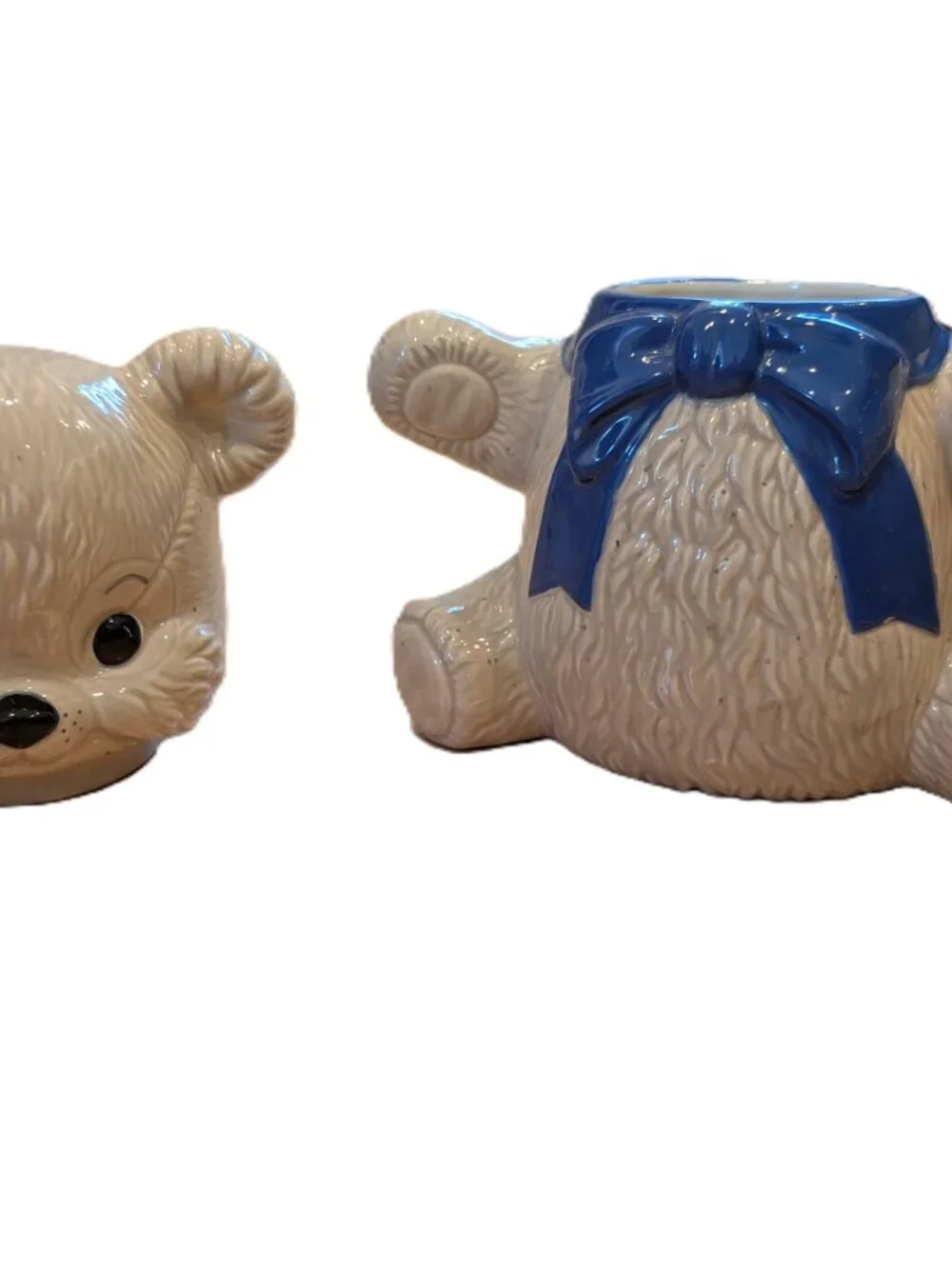 Vintage 1985 Ceramic Bear Cookie Jar